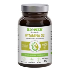 Biowen Witamina D3 4000 120 k