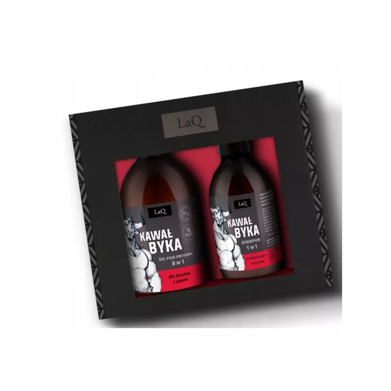 LAQ Zestaw Kawał Byka Żel + Szampon LAQ Zestaw Kawał Byka Żel + Szampon