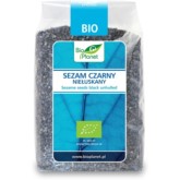 BIO PLANET Sezam czarny niełuskany BIO 400g