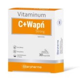 Starpharma Vitaminum C + Wapń Strong 30 kapsułek