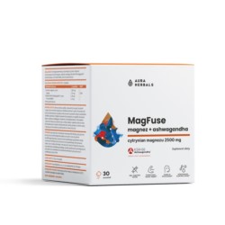 Aura Herbals MagFuse magnez ashwagandha 30 sasz