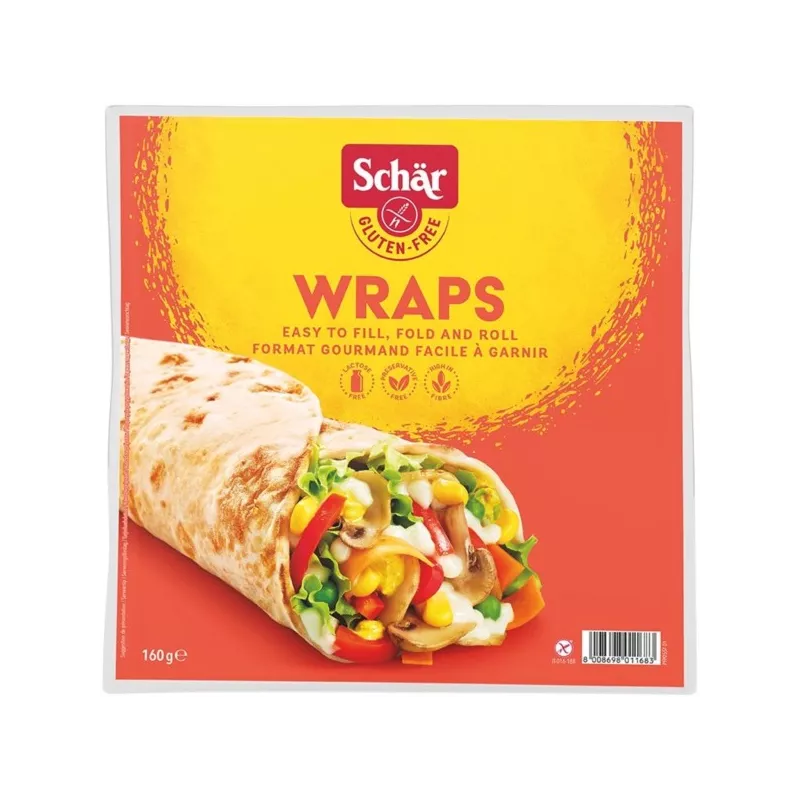 Schar Wraps Bezglutenowy 160 g