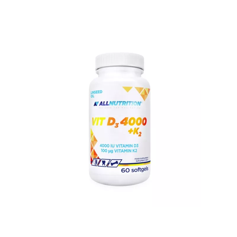 Allnutrition Witamina D3 4000 + k2 60 k