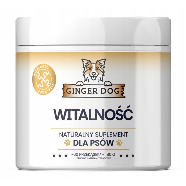 Ginger Dog Witalność suplement dla psów 180 g