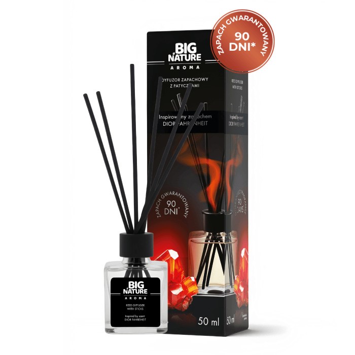 Big Nature Dyfuzor Zapachowy FRESH GARDEN 50 ML Big Nature Dyfuzor Zapachowy FRESH GARDEN 50 ML