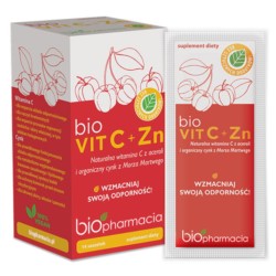 Biopharmacja bioVit C Cynk 14 saszetek