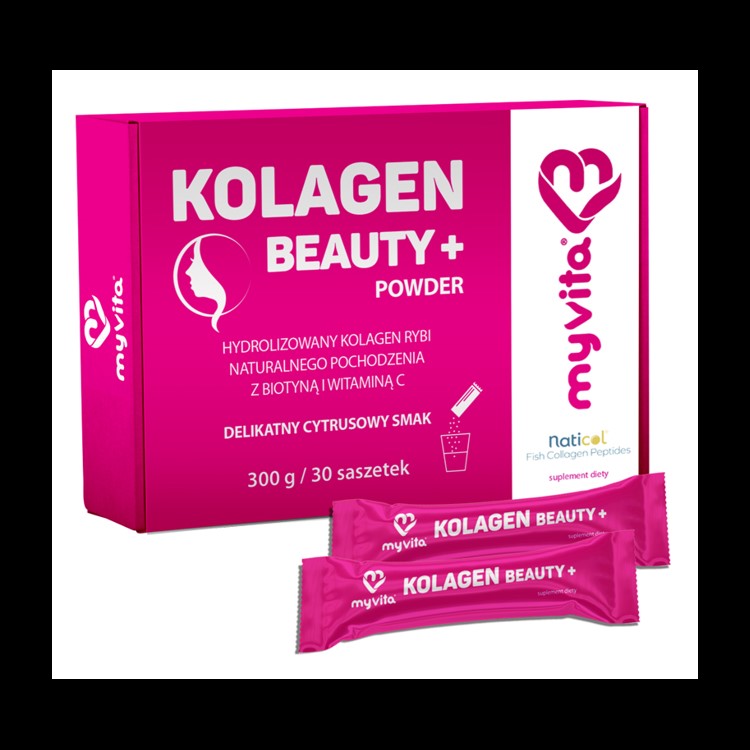 Myvita Kolagen Beauty saszetki cytrusowy smak