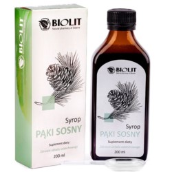 Biolit Pąki Sosny Syrop 200 ml Biolit Pąki Sosny Syrop 200 ml