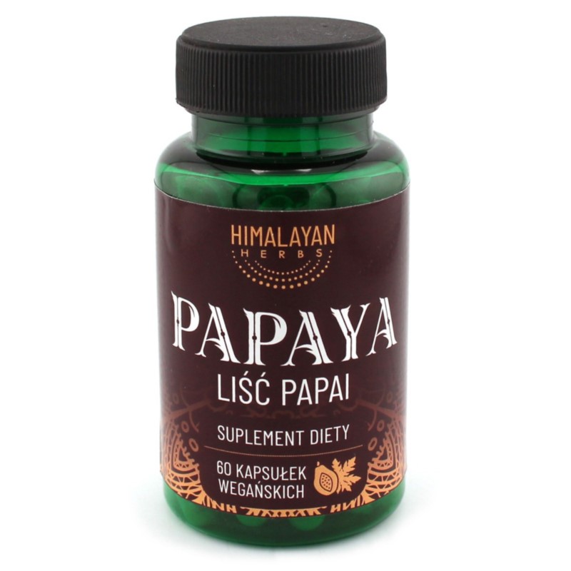 Himalayan Papaya Liść Papai 60 k