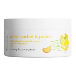 Nacomi Brzoskwinia i Cytryna Masło do ciała 100 ml Nacomi Brzoskwinia i Cytryna Masło do ciała 100 ml