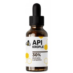 API Krople propolisowe 30% 30 ml