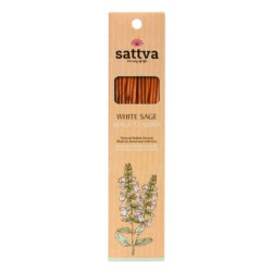 Sattva Naturalne Kadzidła Biała Szałwia 30G