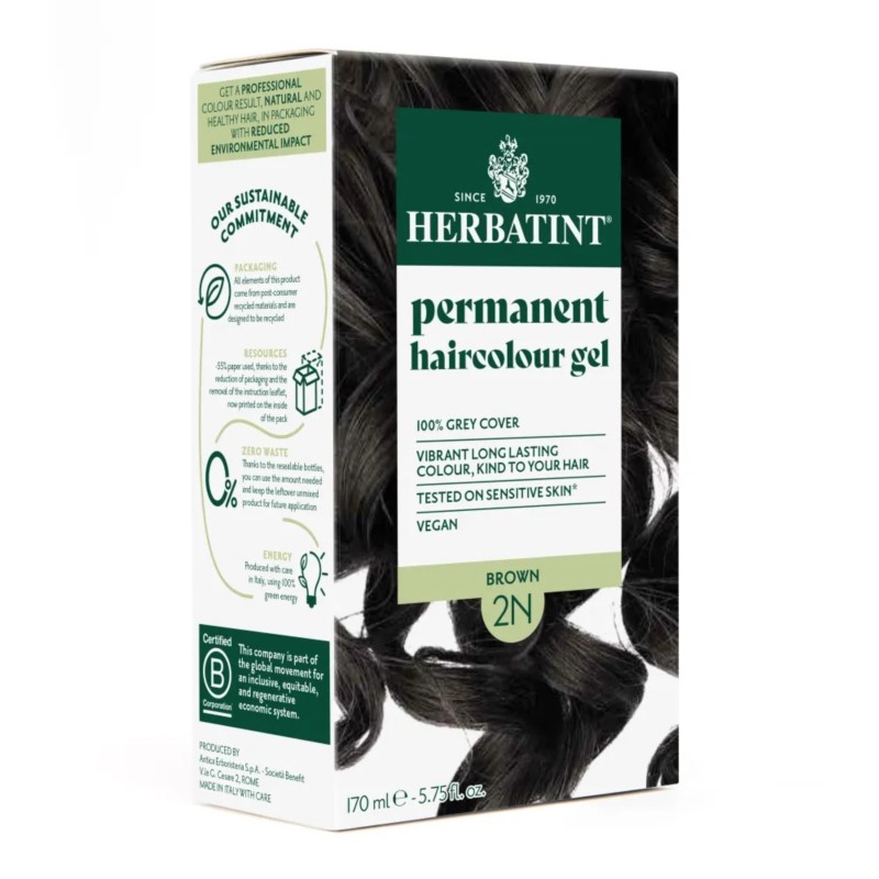 Herbatint Farba w żelu 2N Brąz 150 ml Herbatint Farba w żelu 2N Brąz 150 ml
