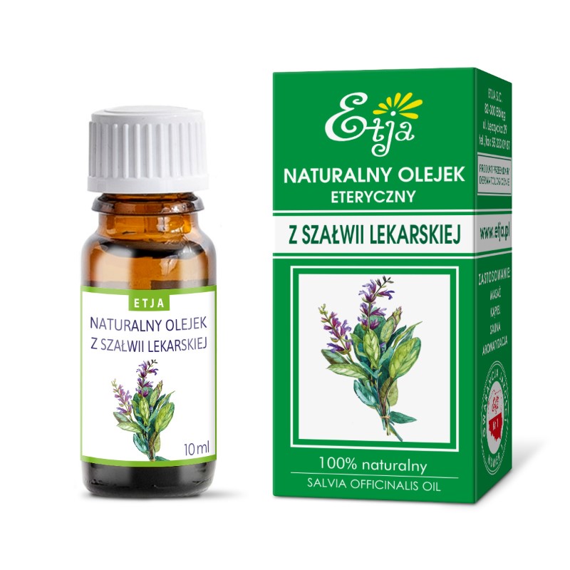 Etja Olejek Z Szałwii Lekarskiej 10Ml Etja Olejek Z Szałwii Lekarskiej 10Ml