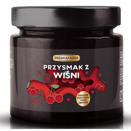 Premium Rosa Przysmak z wiśni 190 g Premium Rosa Przysmak z wiśni 190 g