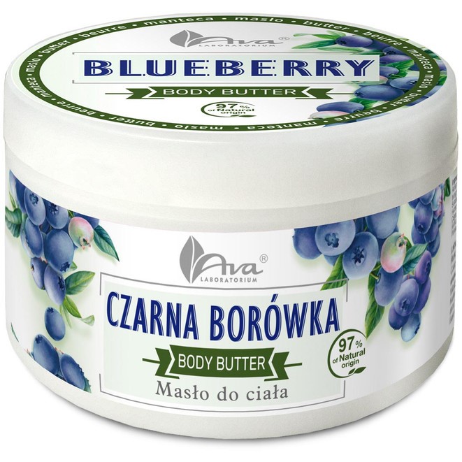 AVA Masło do ciała Czarna Borówka 250 g AVA Masło do ciała Czarna Borówka 250 g