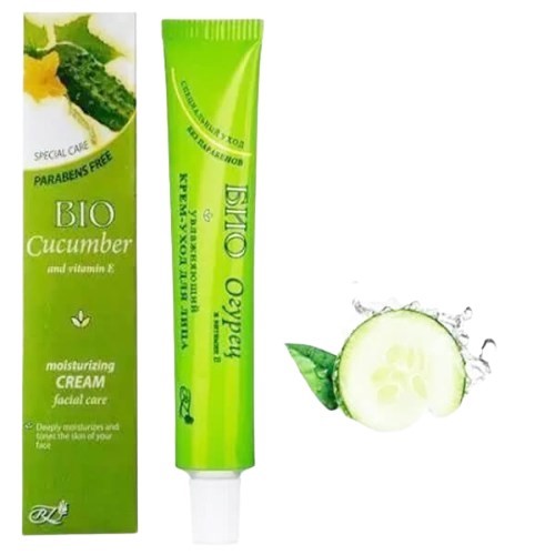 Krem do Twarzy z Ogórkiem BIO 45 ml Krem do Twarzy z Ogórkiem BIO 45 ml