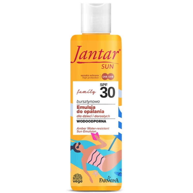 Jantar SUN Emulsja do opalania family SPF 30 200