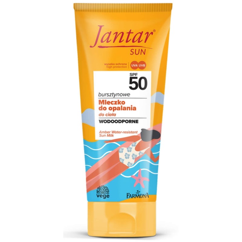 Jantar Sun Bursztynowy Krem dla dzieci SPF 50 50ml Jantar Sun Bursztynowy Krem dla dzieci SPF 50 50ml