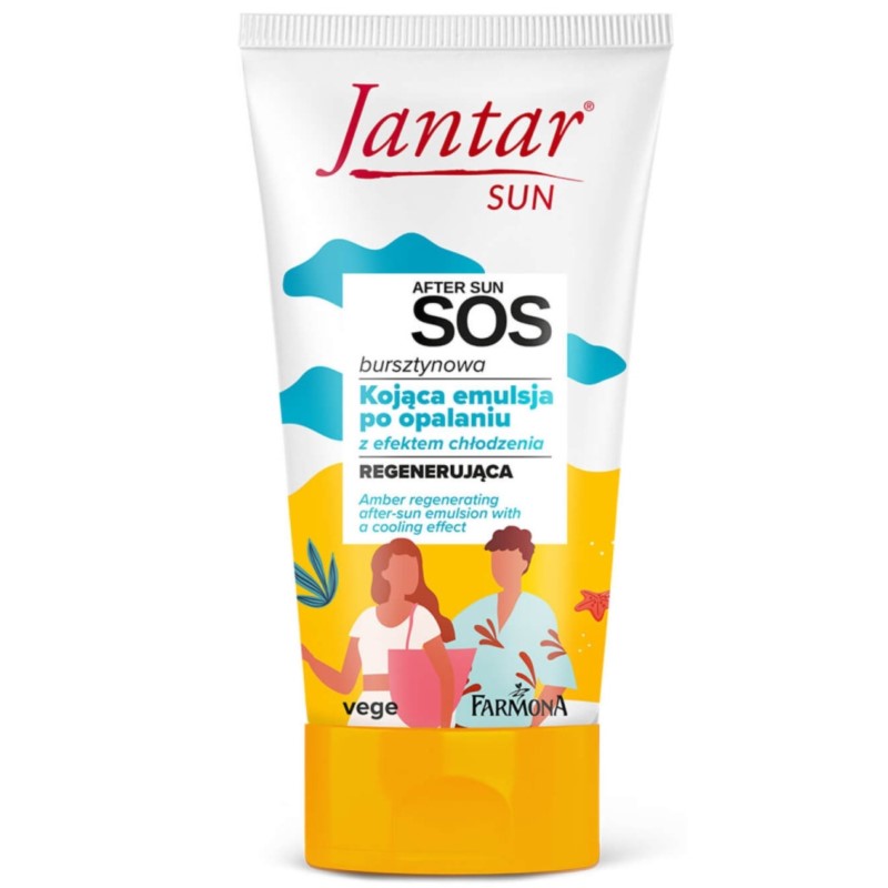 Jantar Sun Bursztynowa Emulsja po opalaniu 150 ml Jantar Sun Bursztynowa Emulsja po opalaniu 150 ml