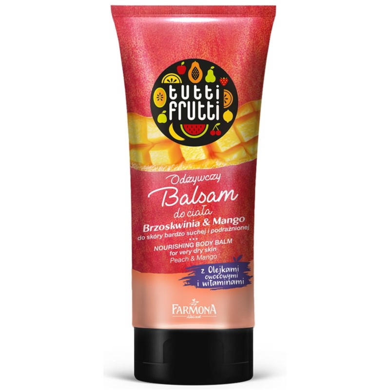 Tutti Frutti Odżywczy Balsam do ciała 200 ml Tutti Frutti Odżywczy Balsam do ciała 200 ml