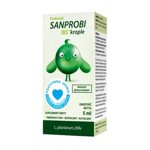 Sanprobi IBS krople probiotyki 5 ml Sanprobi IBS krople probiotyki 5 ml