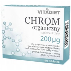 Vitadiet Chrom organiczny 120 k Vitadiet Chrom organiczny 120 k