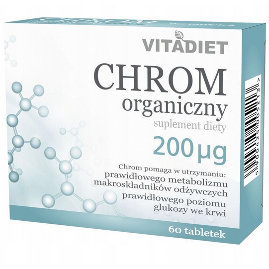 Vitadiet Chrom organiczny 120 k