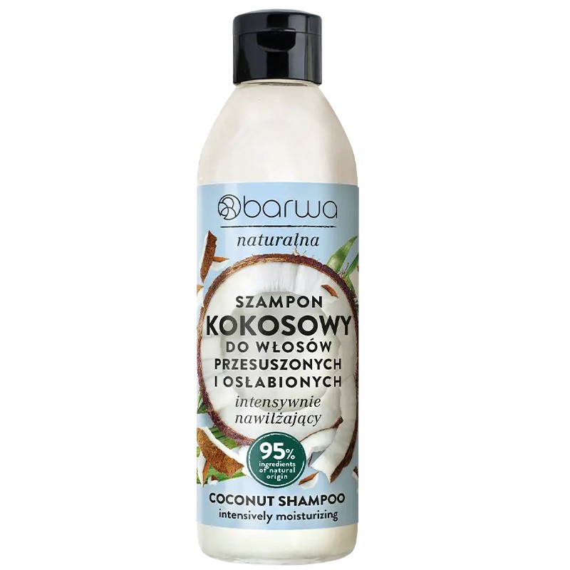 Barwa Szampon do włosów kokosowy 200 ml Barwa Szampon do włosów kokosowy 200 ml