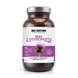 Big Nature Olej z ostropestu kapsułki 90 szt.