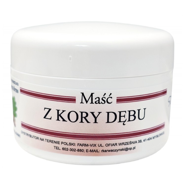 Farm-vix Maść z kory dębu 50 ml Farm-vix Maść z kory dębu 50 ml
