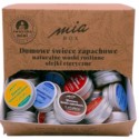 MiaBox Zestaw domowa świeczka MINI MIX 50 szt