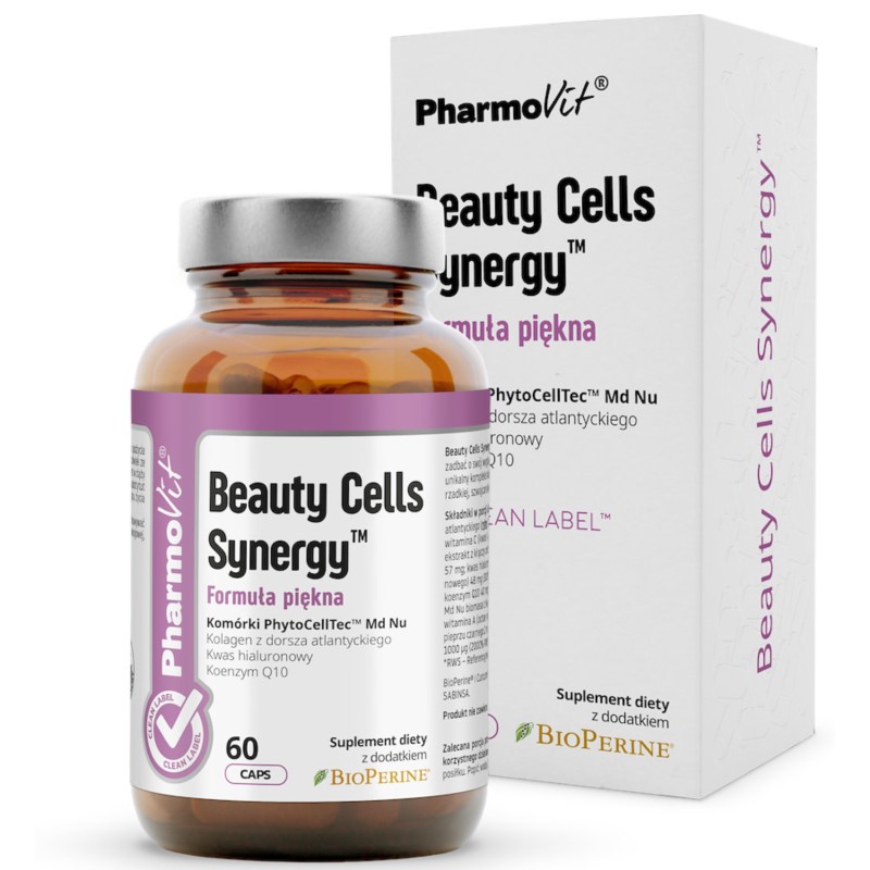 Pharmovit Beauty Cells Synergy Formuła piękna 60 k Pharmovit Beauty Cells Synergy Formuła piękna 60 k