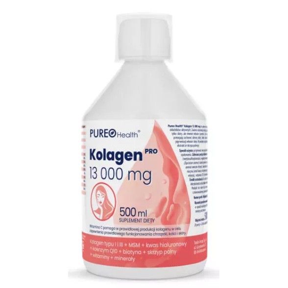 Pureo Health Kolagen Pro 13 000 mg 500 ml Pureo Health Kolagen Pro 13 000 mg 500 ml