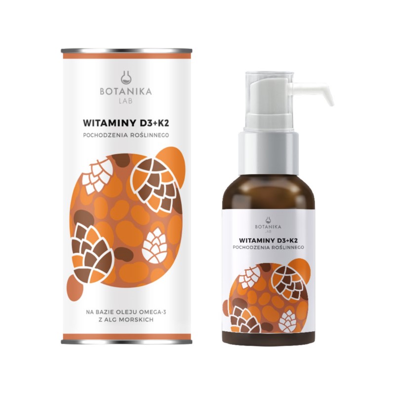 Botanica Lab Witamina D3 + K3 20 ml Botanica Lab Witamina D3 + K3 20 ml