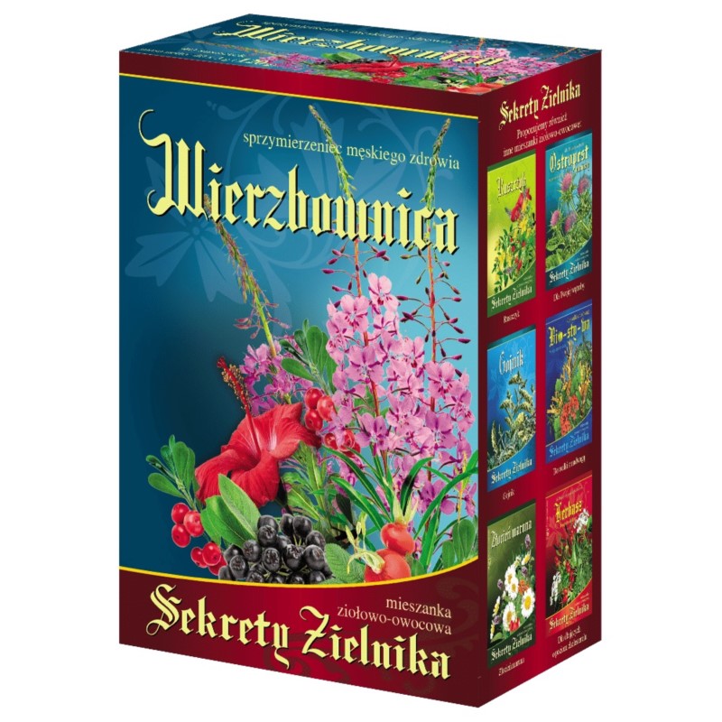 Asz Sekrety Zielnika Wierzbownica 40X3G Nerki Asz Sekrety Zielnika Wierzbownica 40X3G Nerki