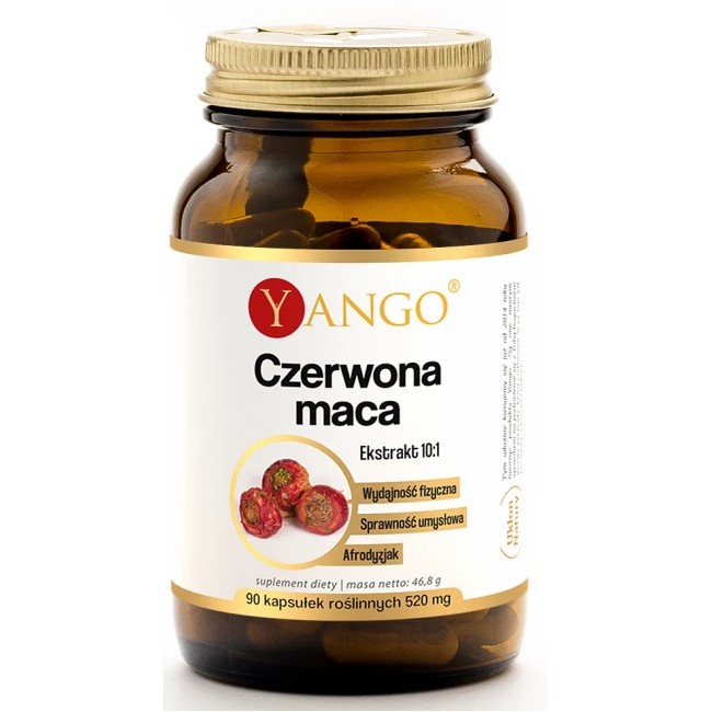 Yango Czerwona Maca 90 kap