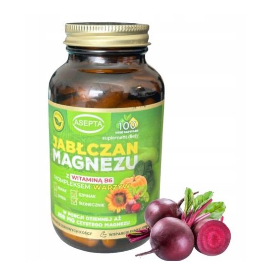 Asepta Jabłczan Magnezu 100 k Asepta Jabłczan Magnezu 100 k