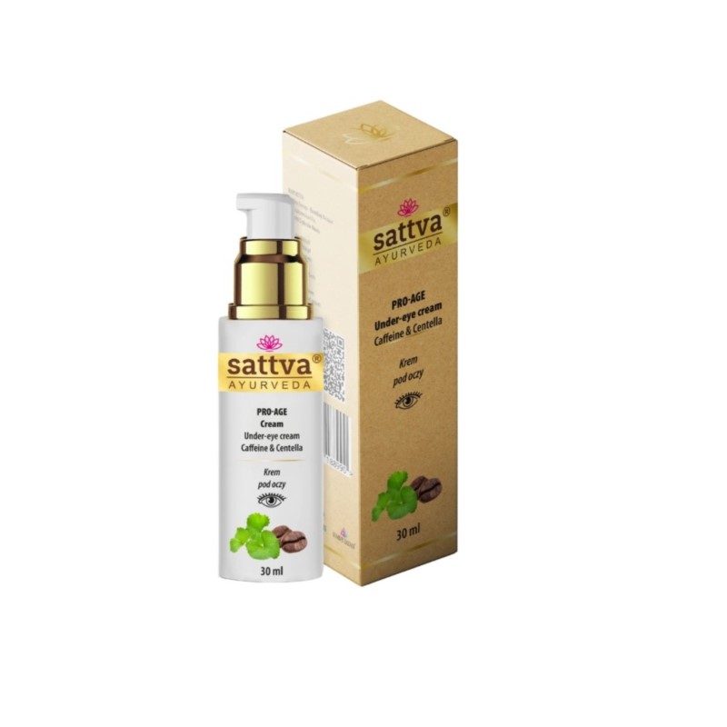 Sattva Krem pod oczy kofeina i centella 30 ml Sattva Krem pod oczy kofeina i centella 30 ml