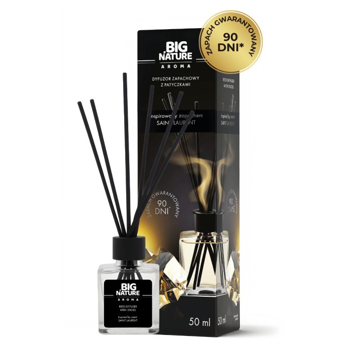 Big Nature Dyfuzor Zapachowy WANILIA 50 ml Big Nature Dyfuzor Zapachowy WANILIA 50 ml