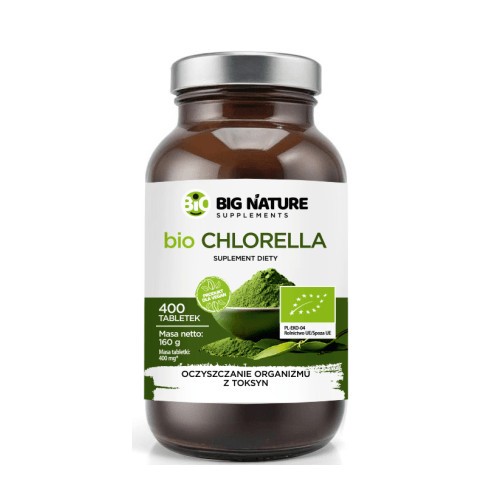 Big Nature bio CHLORELLA 400 t. Big Nature bio CHLORELLA 400 t.