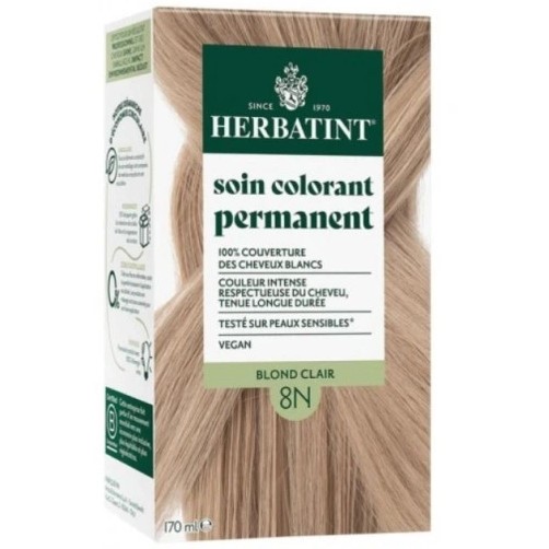 Herbatint Farba w żelu 8N Jasny Blond 150 ml Herbatint Farba w żelu 8N Jasny Blond 150 ml