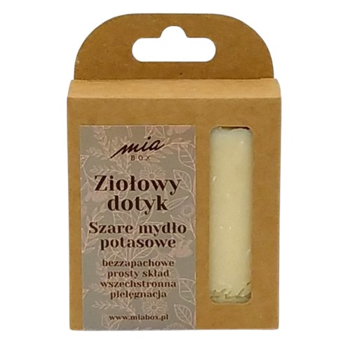 MiaBox Szare mydło potasowe 125 g MiaBox Szare mydło potasowe 125 g