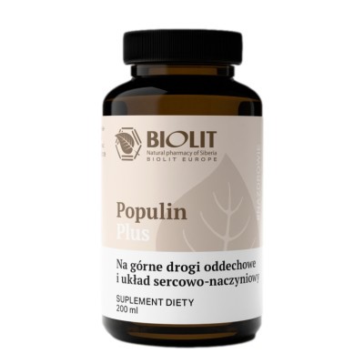 Biolit Populin Plus 200 ml płyn Biolit Populin Plus 200 ml płyn