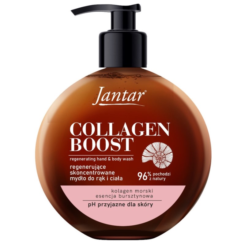 Jantar Collagen Boost Regenerujące mydło do rąk Jantar Collagen Boost Regenerujące mydło do rąk