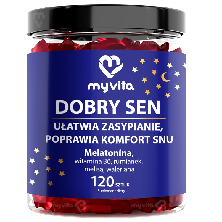 Myvita Dobry Sen 120 żelek Myvita Dobry Sen 120 żelek