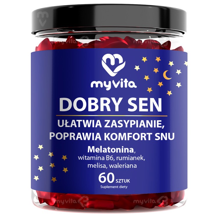 Myvita Dobry Sen 60 żelek Myvita Dobry Sen 60 żelek