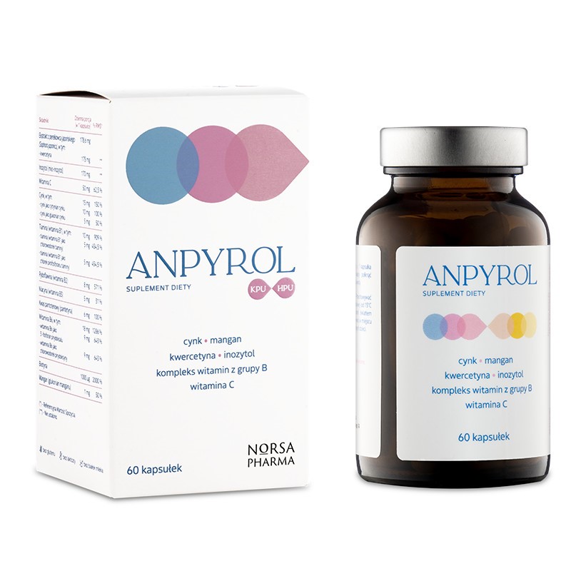 Norsa Pharma Anpyrol KPU/HPU 60 k Norsa Pharma Anpyrol KPU/HPU 60 k