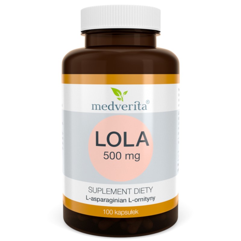 Medverita LOLA L- asparaginian L- ornityny 100 k Medverita LOLA L- asparaginian L- ornityny 100 k