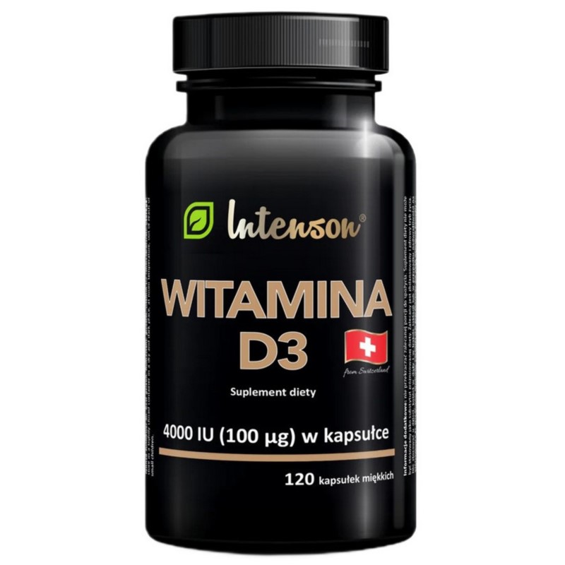 Intenson Witamina D3 4000IU 120 k Intenson Witamina D3 4000IU 120 k